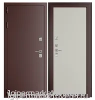 Входная металлическая дверь Стальная 16 Антик медь производителя ДВЕРИЕСТЬ.РФ