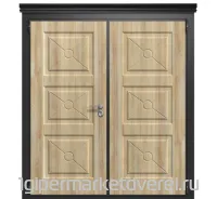Входная металлическая дверь Termo Wood производителя PORTALLE