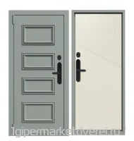 Входная металлическая дверь ELECTRA Aqara производителя PORTALLE