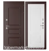 Уцененная дверь Термо 40 Ф1 Антик медь | 1 Гипермаркет Дверей