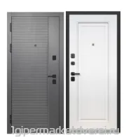 Входная металлическая дверь Тайга 9 см 2МДФ Эмалит белый | Первый Гипермаркет Дверей Входная металлическая дверь Тайга 9 см 2МДФ Эмалит белый производителя E-Trade