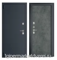 Входная металлическая дверь ТЕРМО 41 RAL 7024 Муар производителя ДВЕРИЕСТЬ.РФ